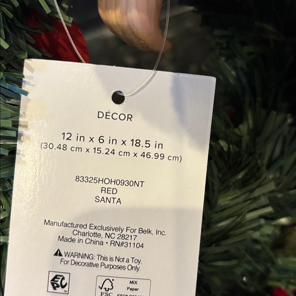 NWT Joyland Red Santa! - Picture 7 of 10